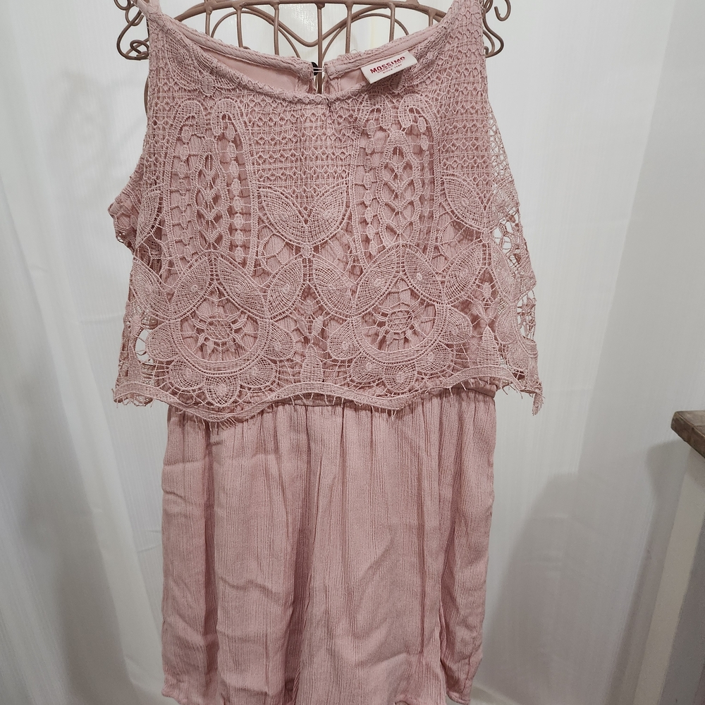 Mossimo Supply Co. Pink Lace Overlay Skort